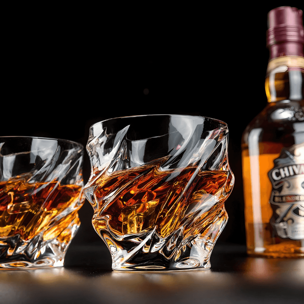 Nami Japanese Crystal Whisky Glass