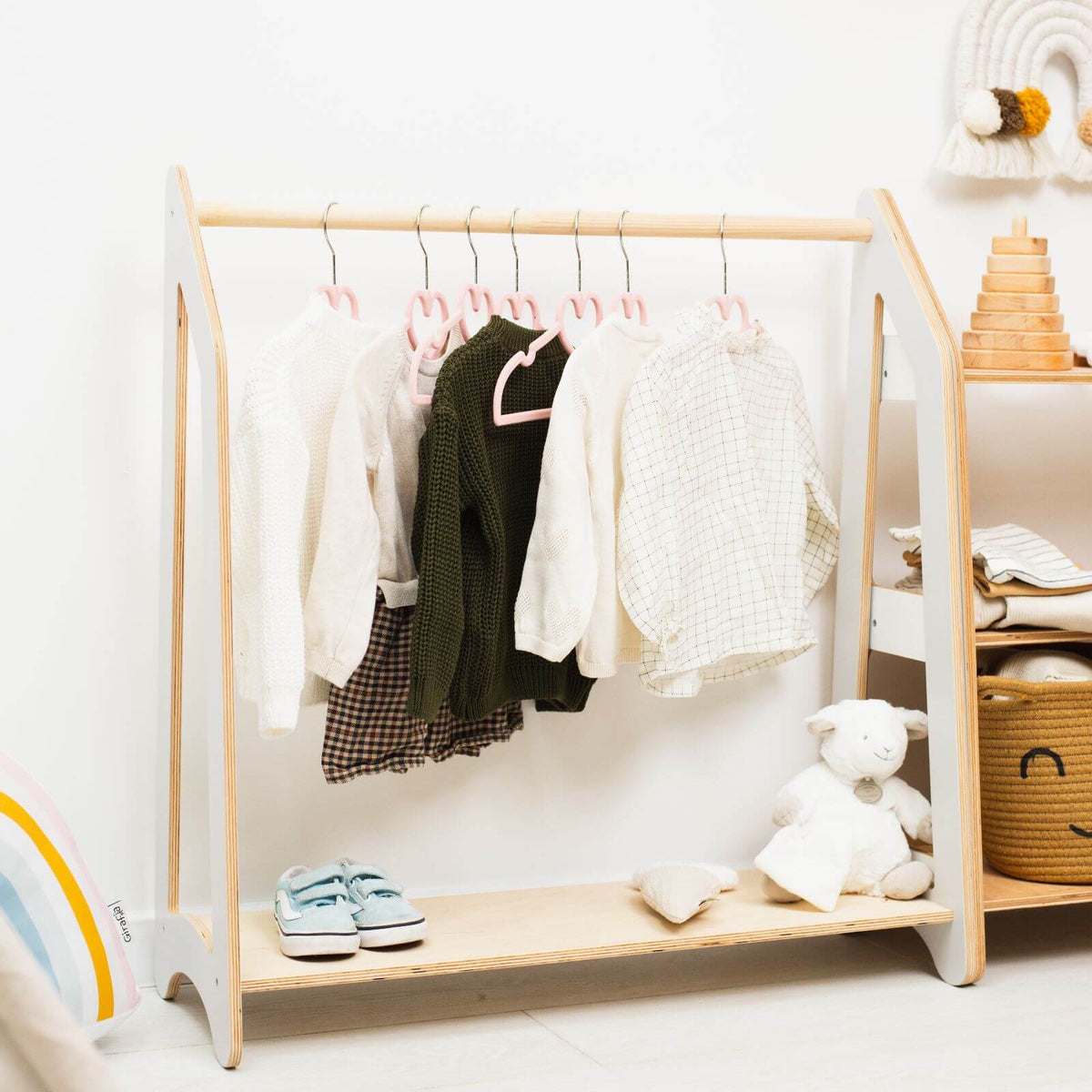 Montessori Clothes Rack